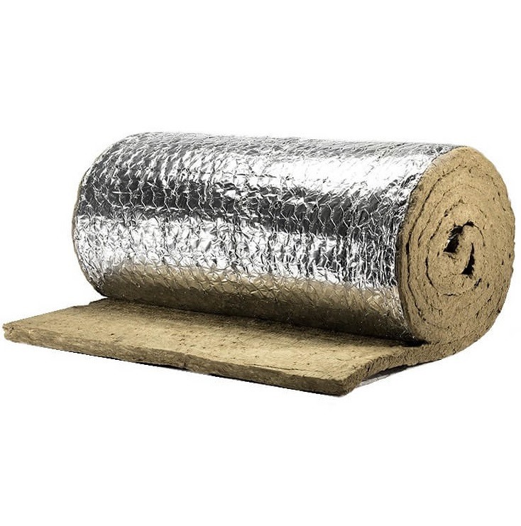 Утеплитель Rockwool Вайред Мат 105 Кашированный фольгированный 7000х1000х25 мм
