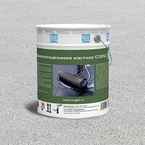 Мастика гидроизоляционная ICOPAL, банка 20кг