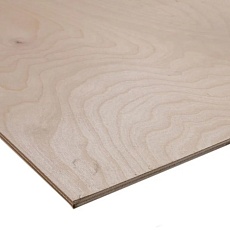 Фанера 6 мм 1525х1525 сорт 4/4/ , 65л.пал